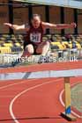 Mens 3000 metres steeplechase, 2024 NE Masters Track and Field Champs., Monkton Stadium, Jarrow.  Photo: David T. Hewitson/Sports for All Pics